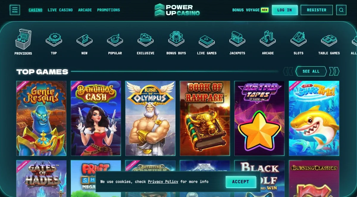 PowerUp Casino Game Collection