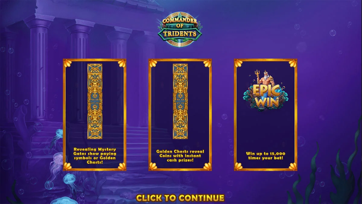 Commander of Tridents Homescreen