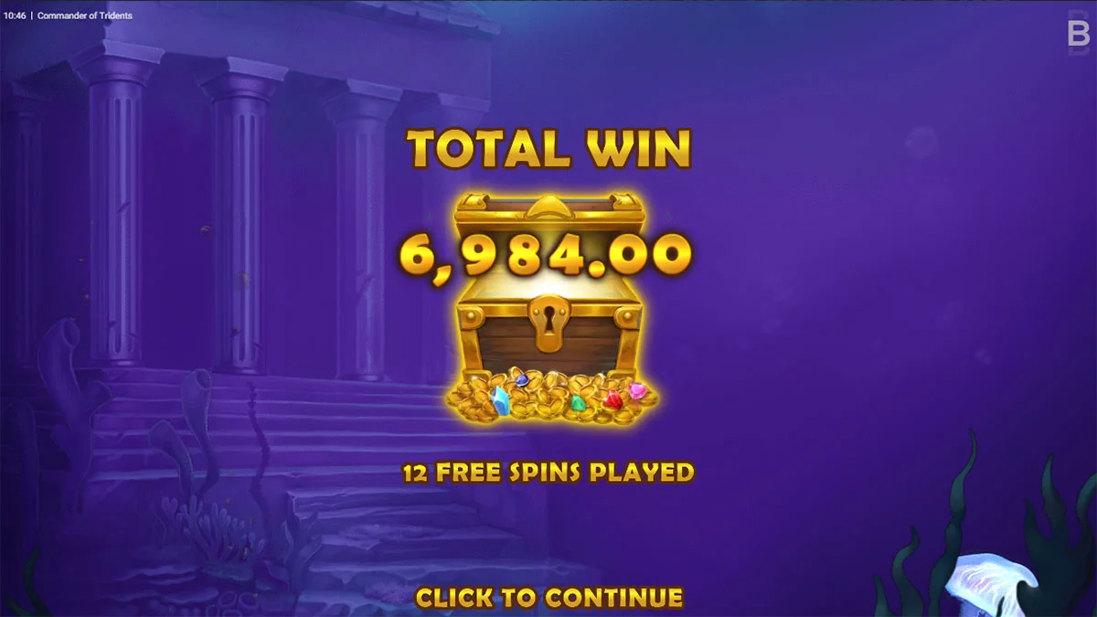 Commander of Tridents Win