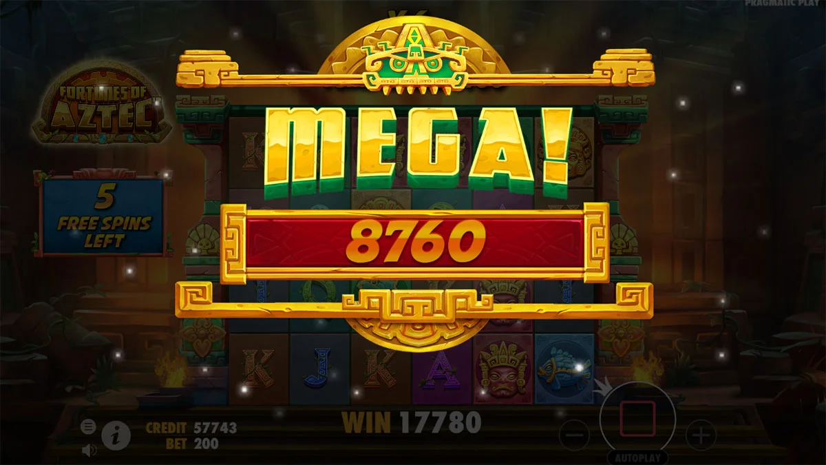 Fortunes of the Aztec Mega Win