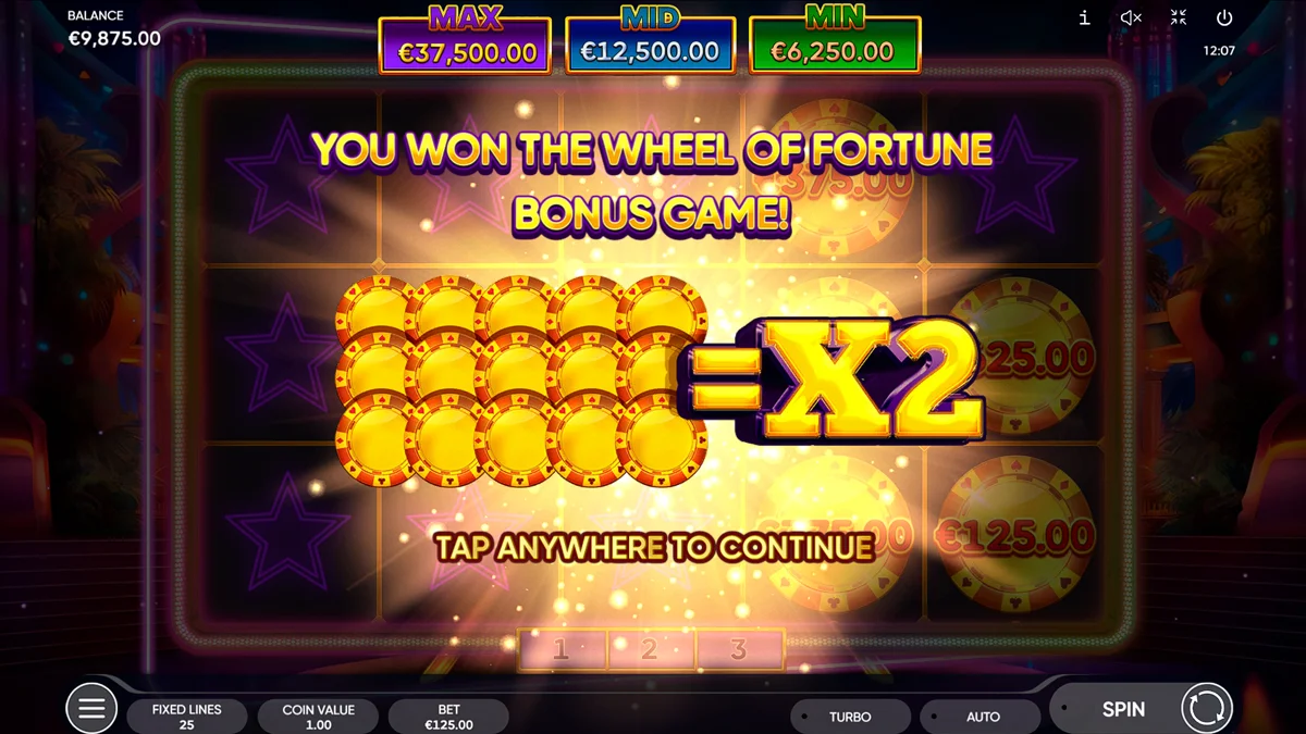 Late Night Win Bonus Round