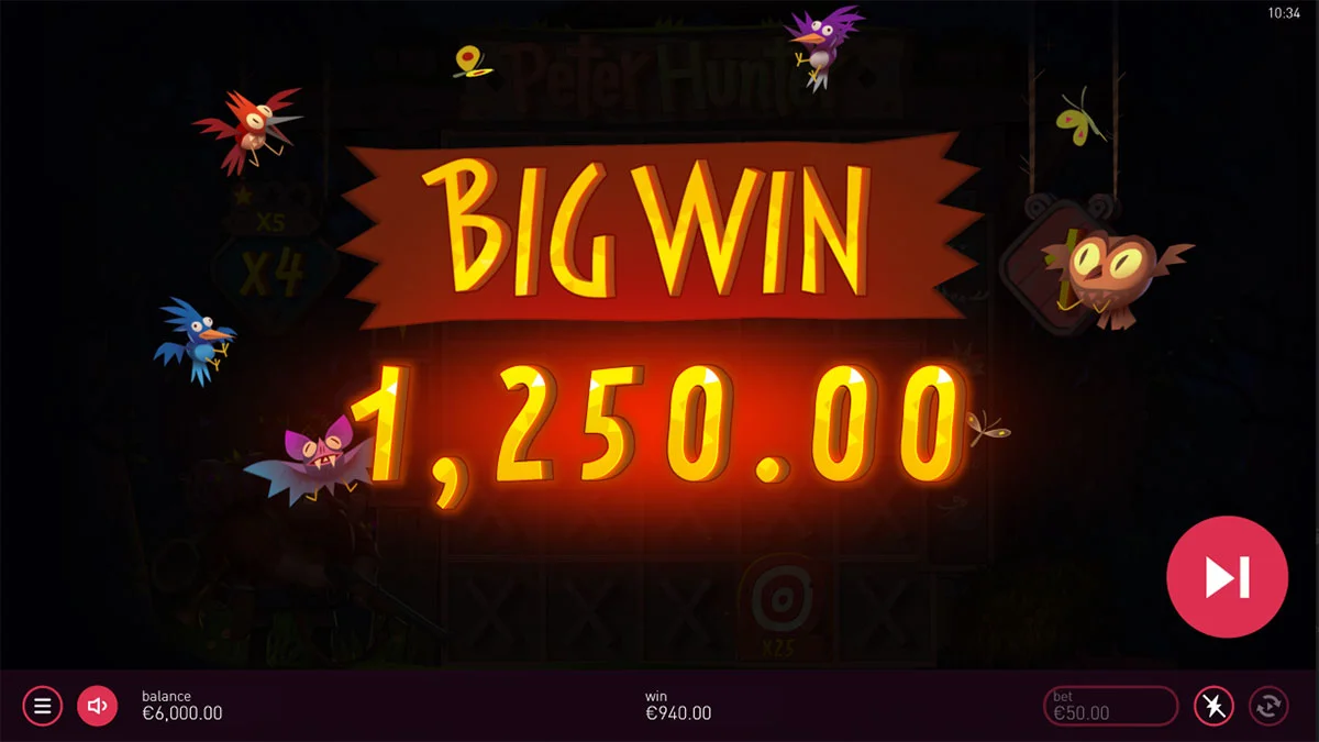 Peter Hunter Big Win