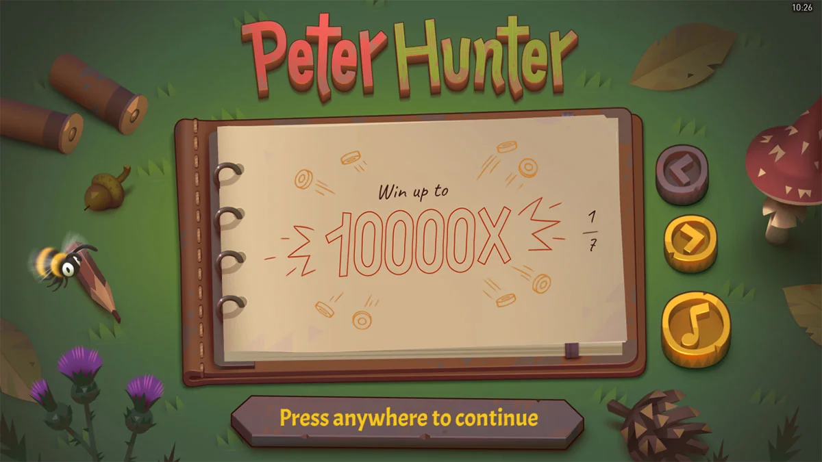 Peter Hunter Homescreen