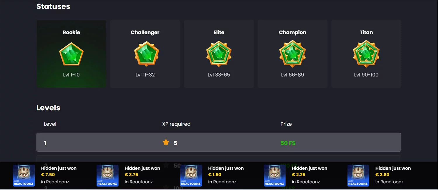 Asino Casino Loyalty Programs