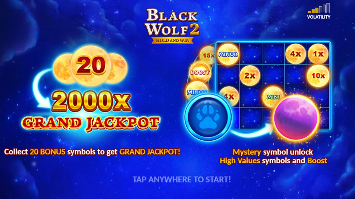 Black Wolf 2 Homescreen