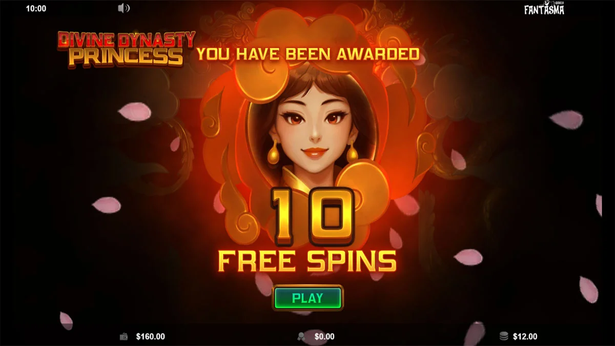Divine Dynasty Princess Free Spins