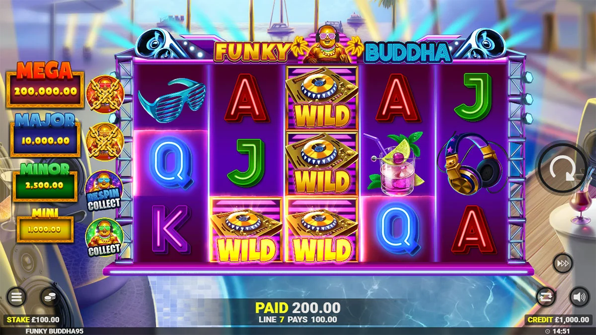 Funky Buddha Win