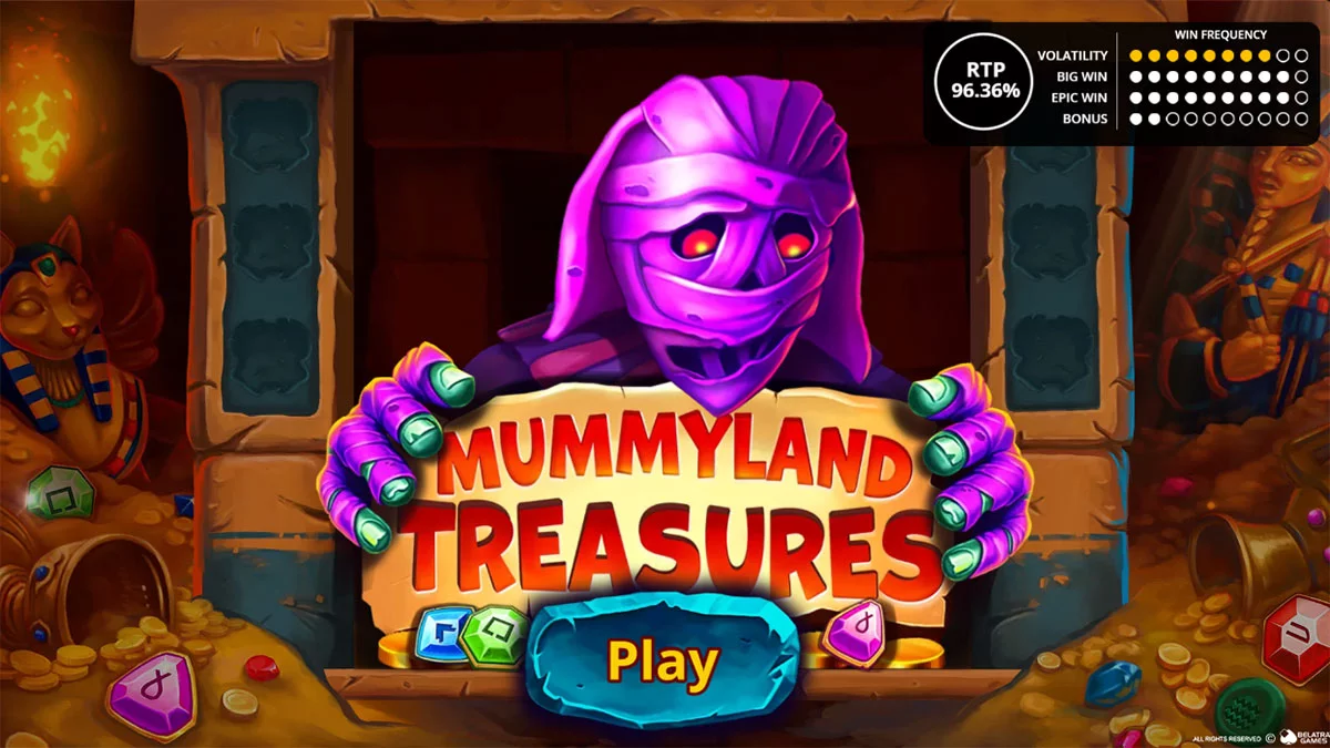 Mummyland Treasures Homescreen