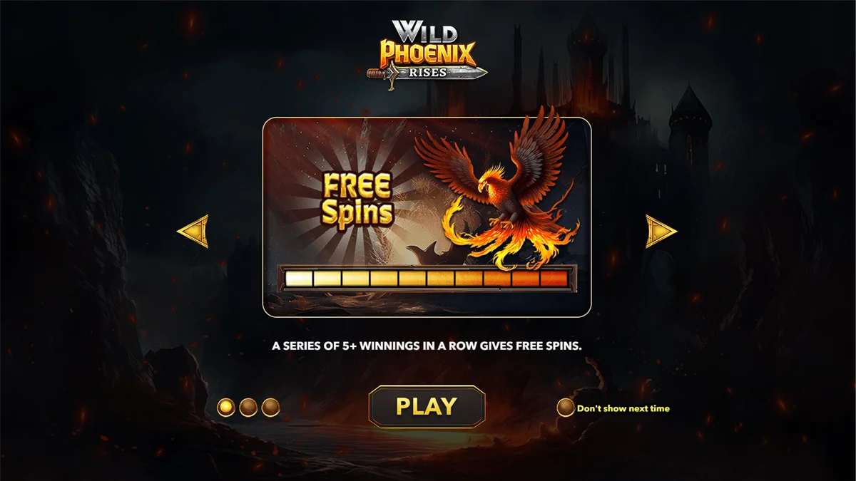 Wild Phoenix Rises Homescreen