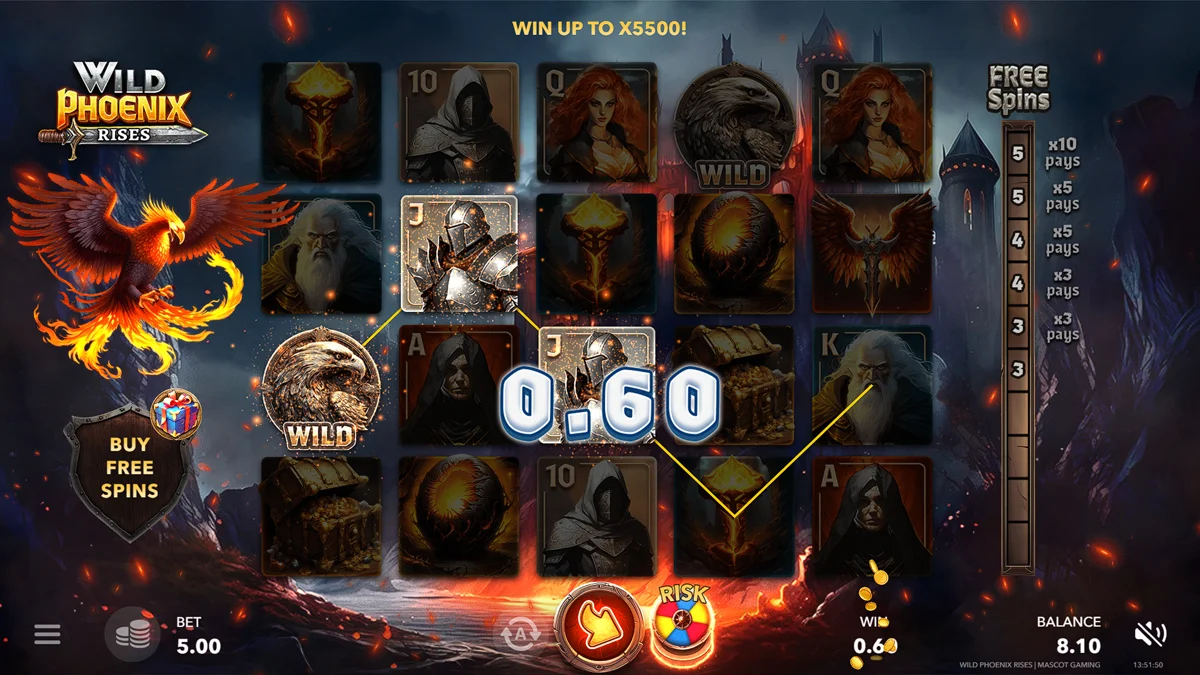 Wild Phoenix Rises Win