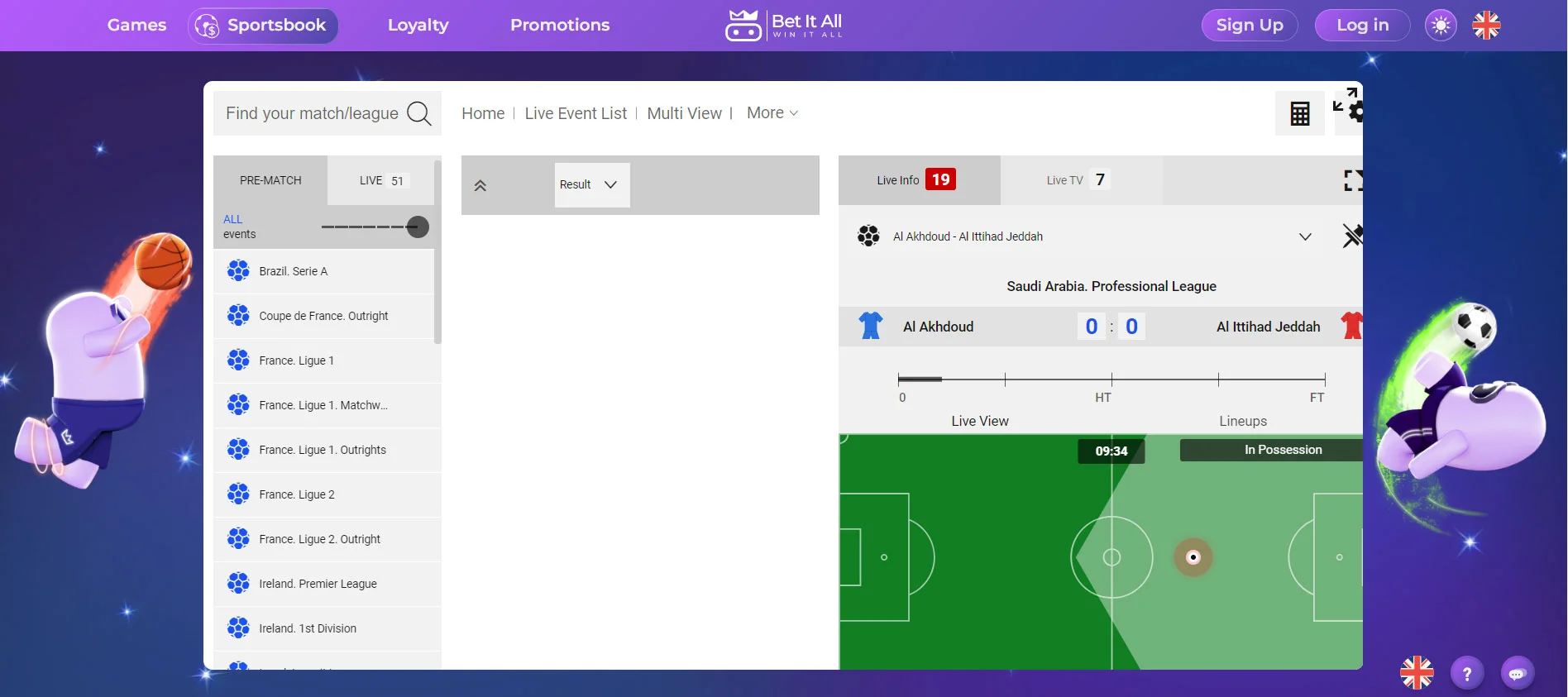 Betitall Casino Sports Betting