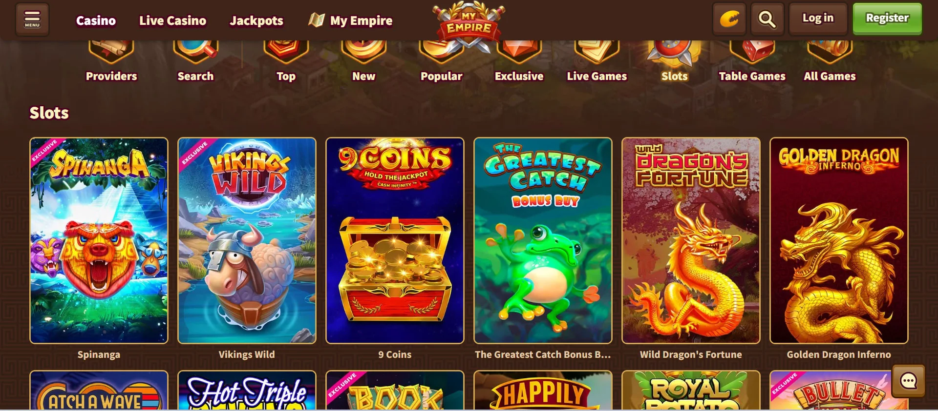 MyEmpire Casino Slot Games