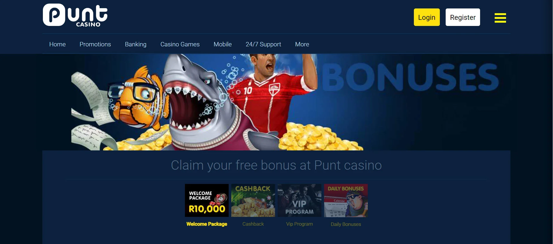 Punt Casino Promotions