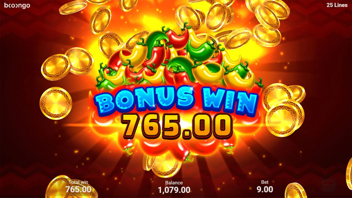 3 Hot Chillies Total Win