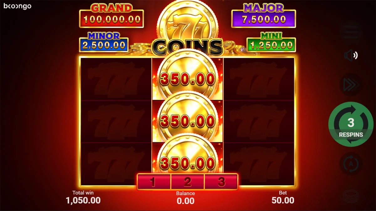 777 Coins Bonus Round