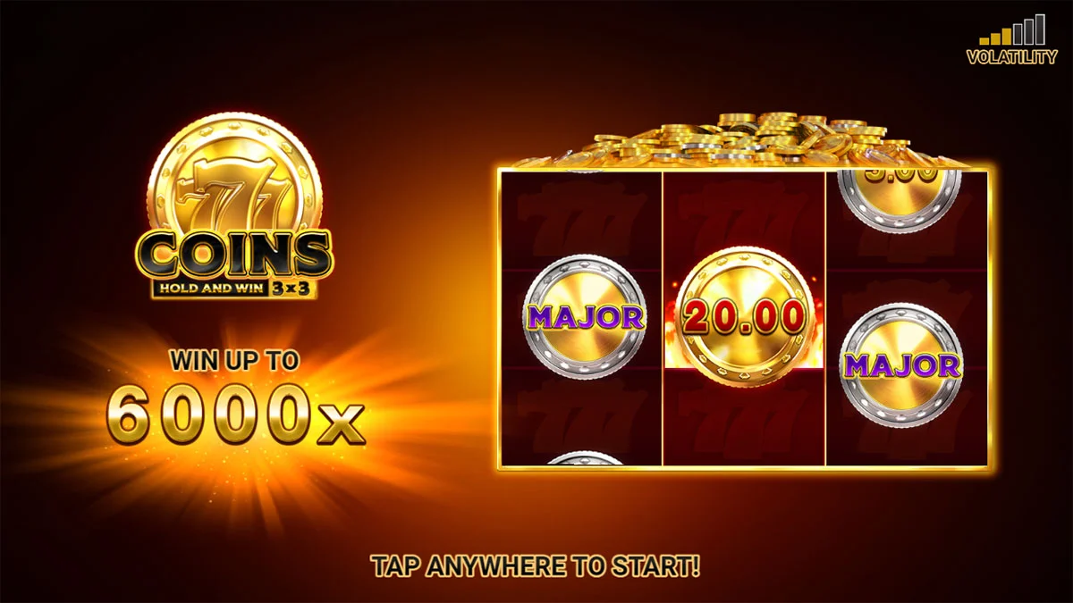 777 Coins Homescreen