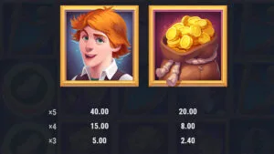 9 Enchanted Beans Paytable