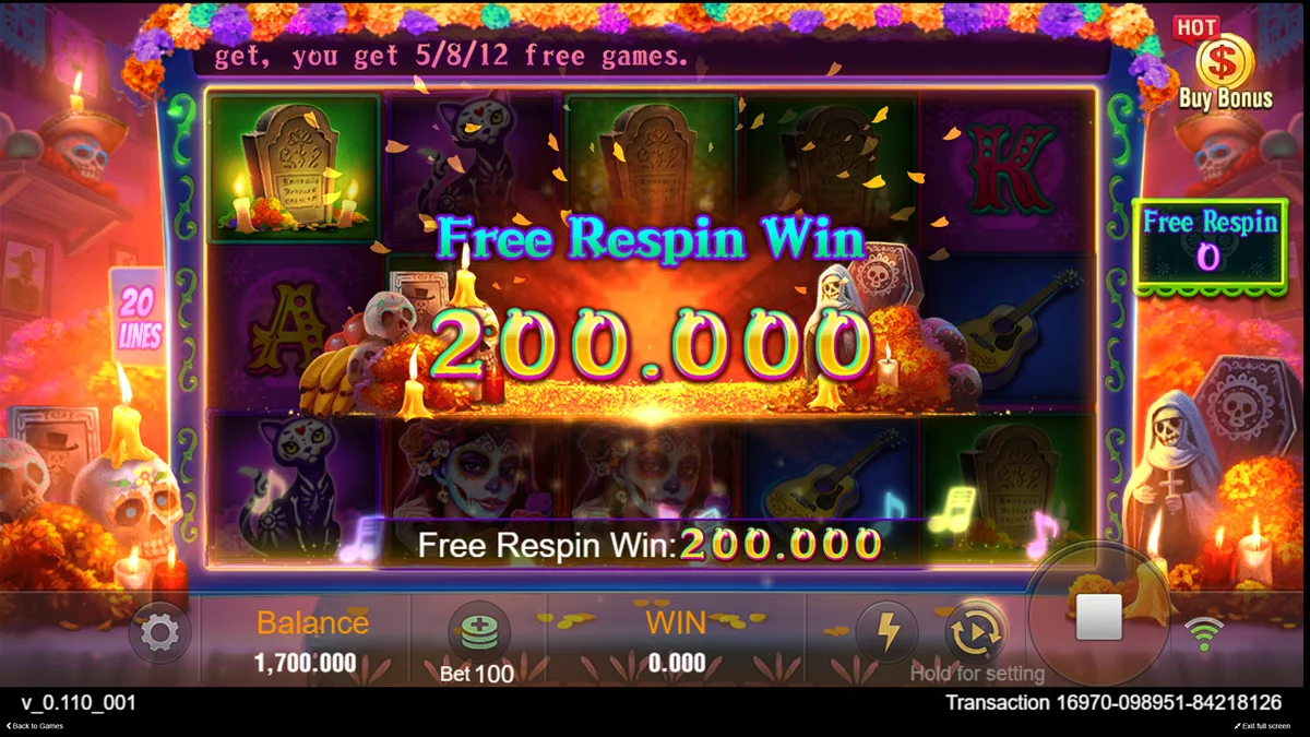 Bones Fortune Win