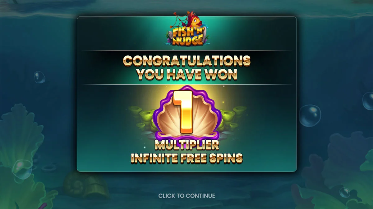 Fish 'n' Nudge Bonus Round