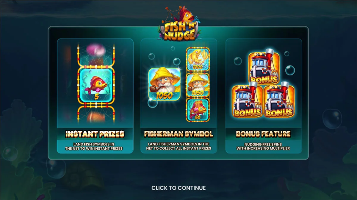 Fish 'n' Nudge Homescreen