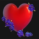 La Fiesta De Muertos Symbol Heart