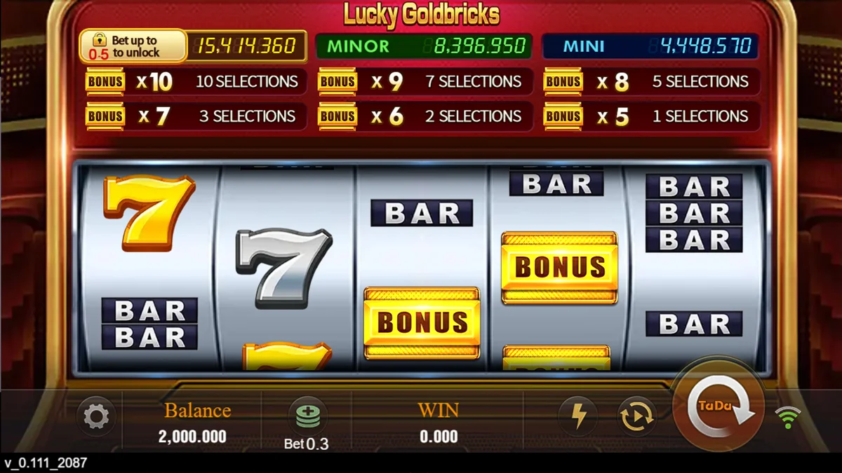 Lucky Goldbricks Base Play