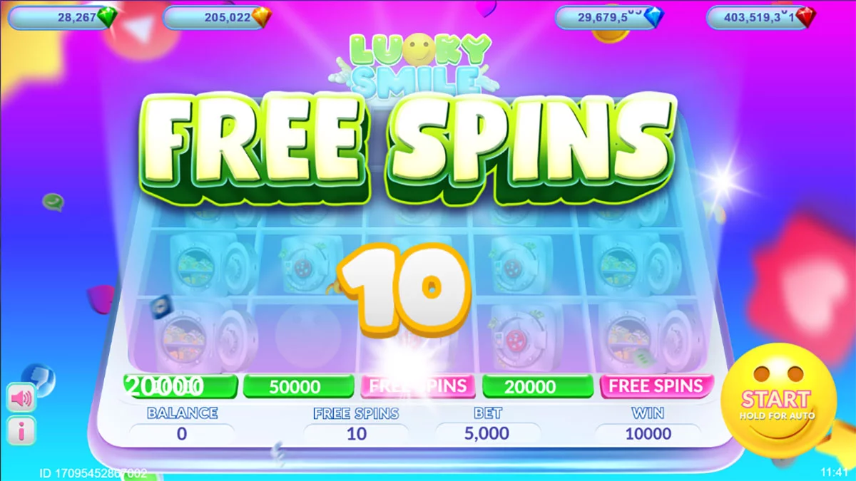 Lucky Smile Free Spins