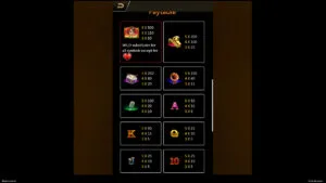 Shanghai Beauty Paytable