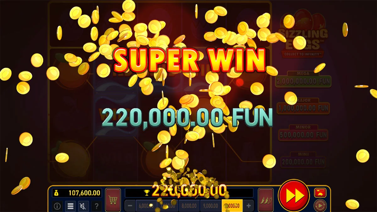 Sizzling Eggs Extremely Light Super Win
