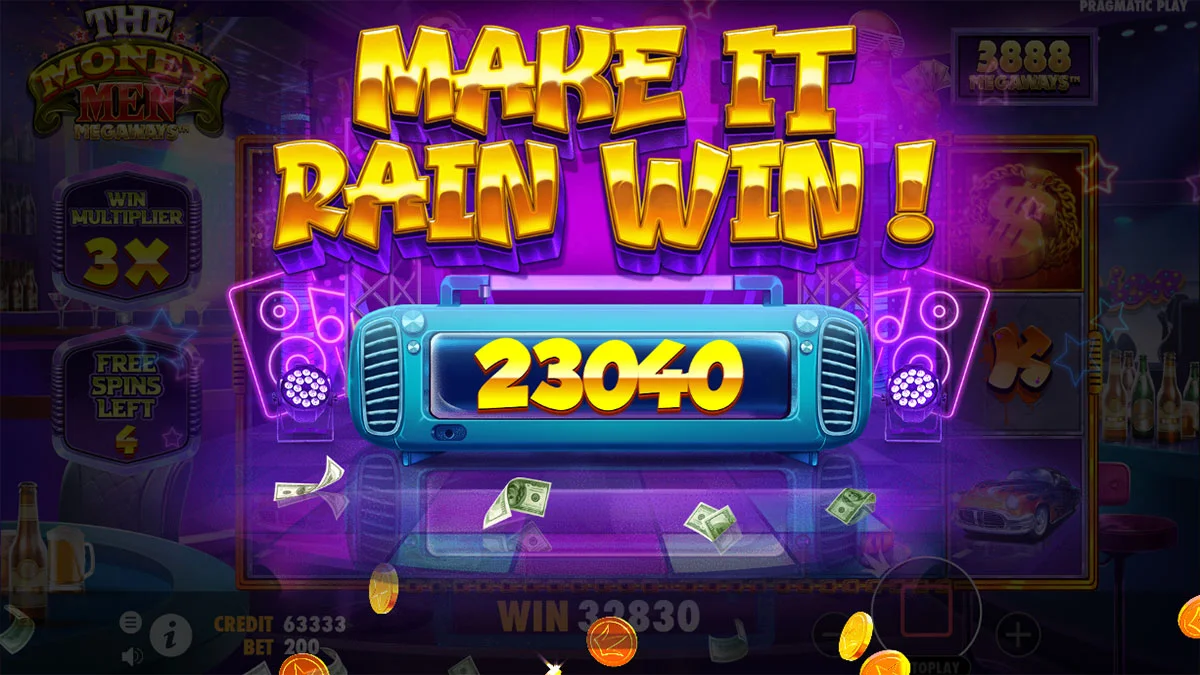 The Money Men Megaways Make it Rain