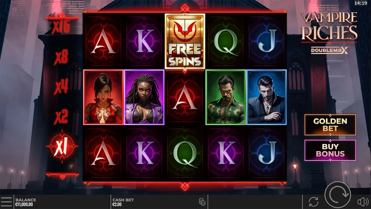 Vampire Riches DoubleMax Normal Play