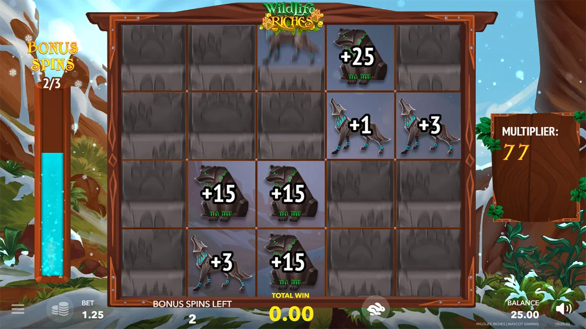 Wildlife Riches Bonus Round