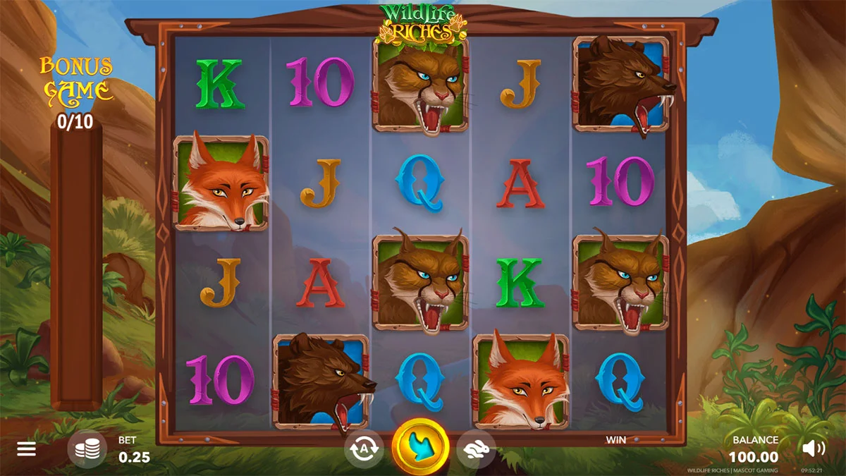 Wildlife Riches Normal Play