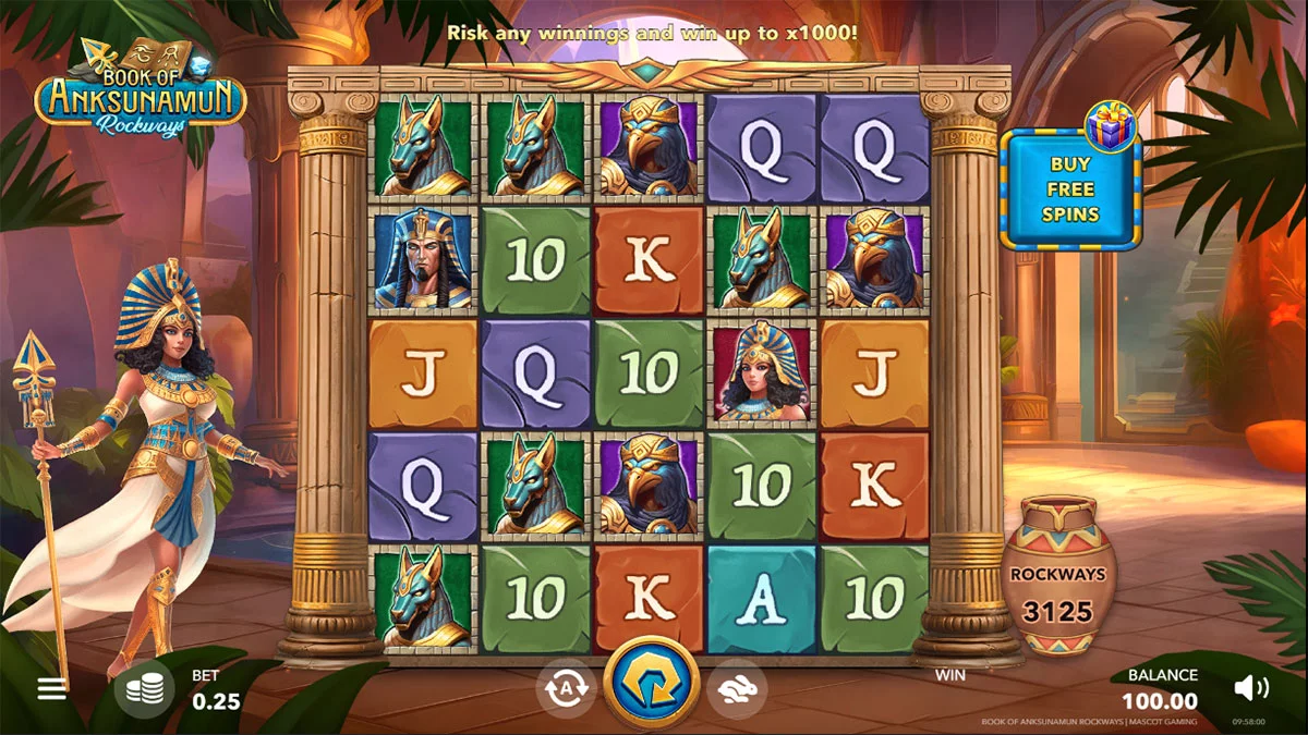 Book of Anksunamun Rockways Normal Play