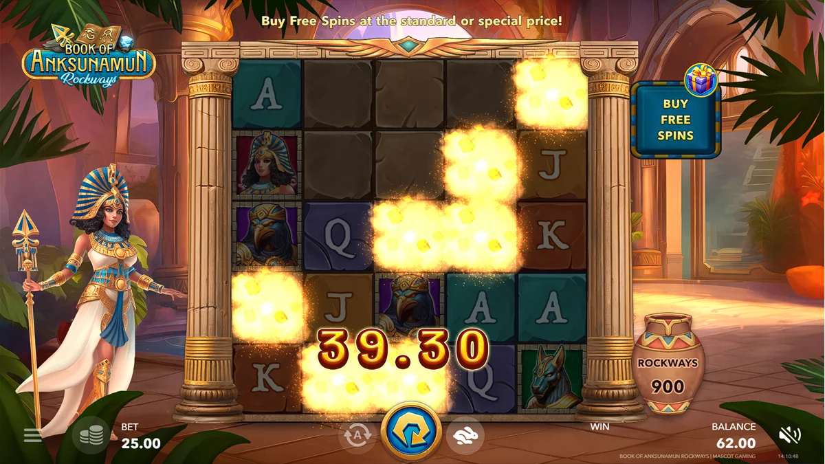 Book of Anksunamun Rockways Win