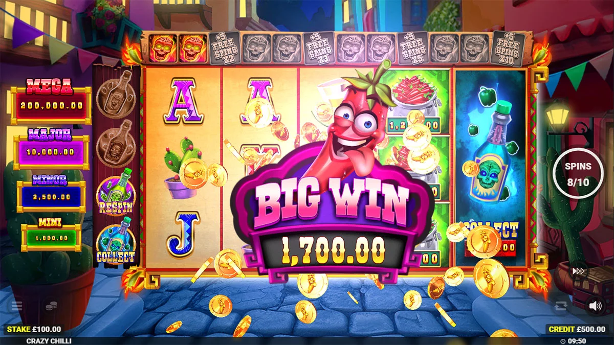 Crazy Chilli Big Win