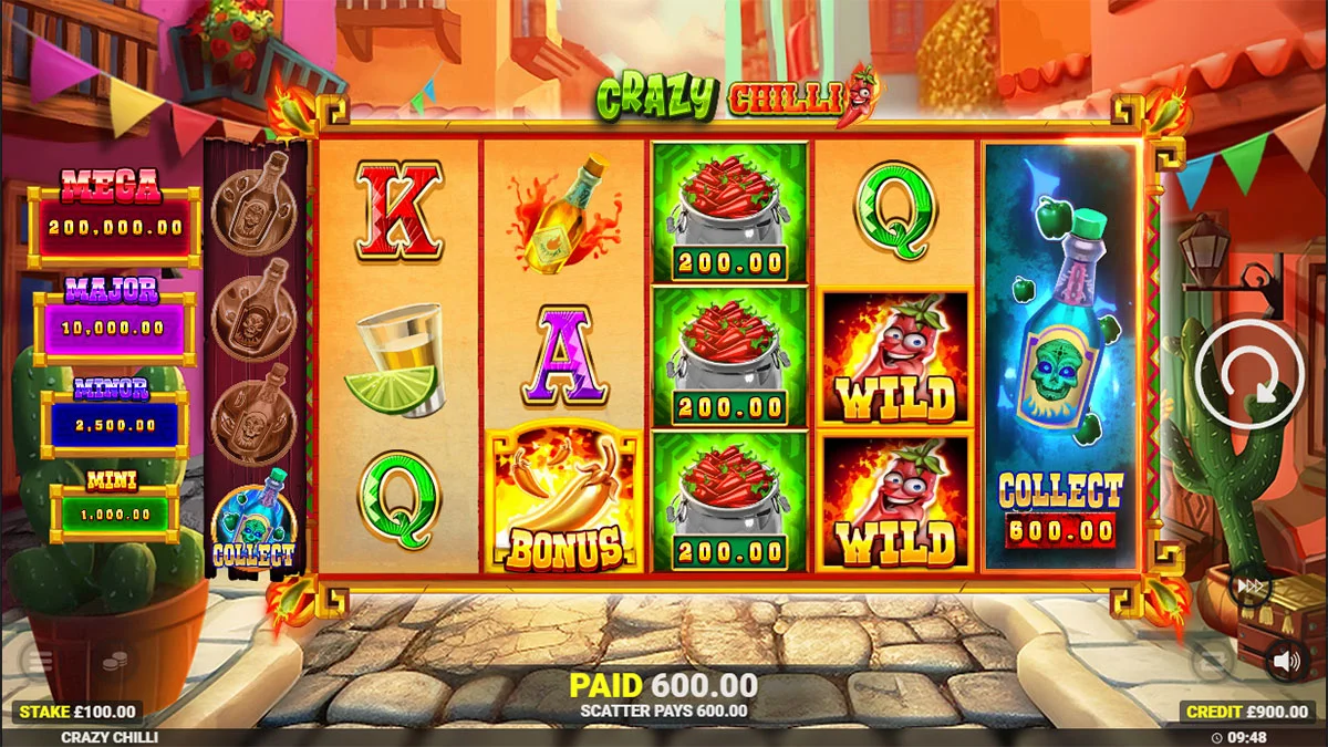 Crazy Chilli Collect
