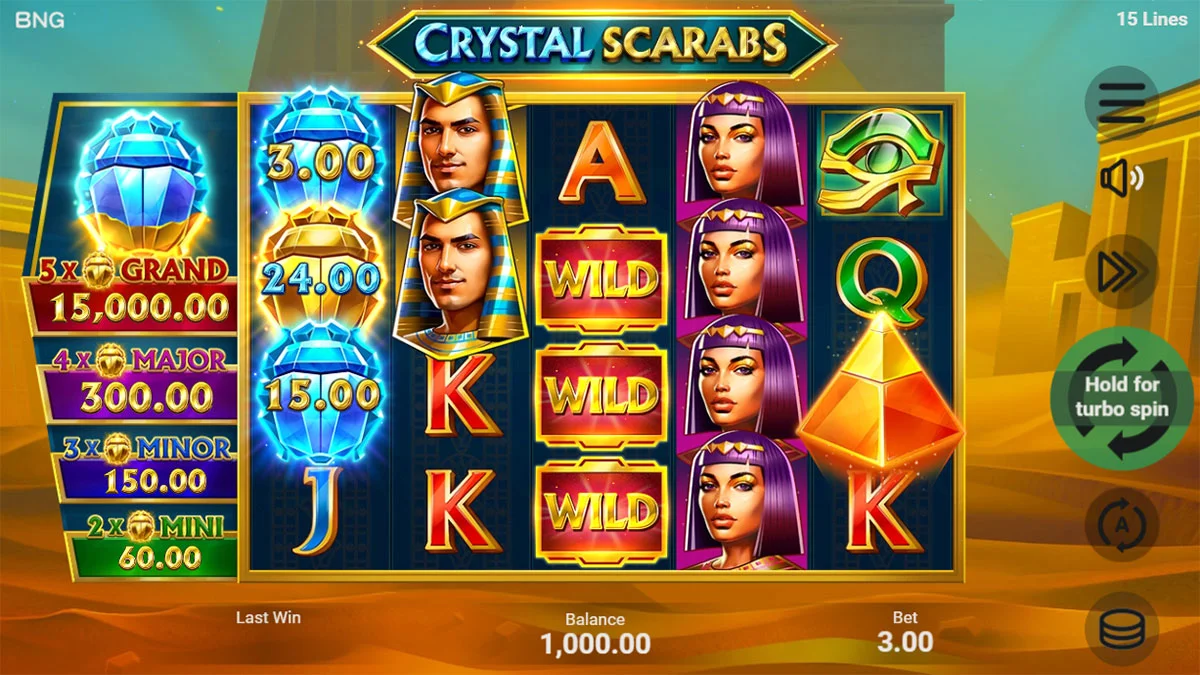 Crystal Scarabs Normal Play