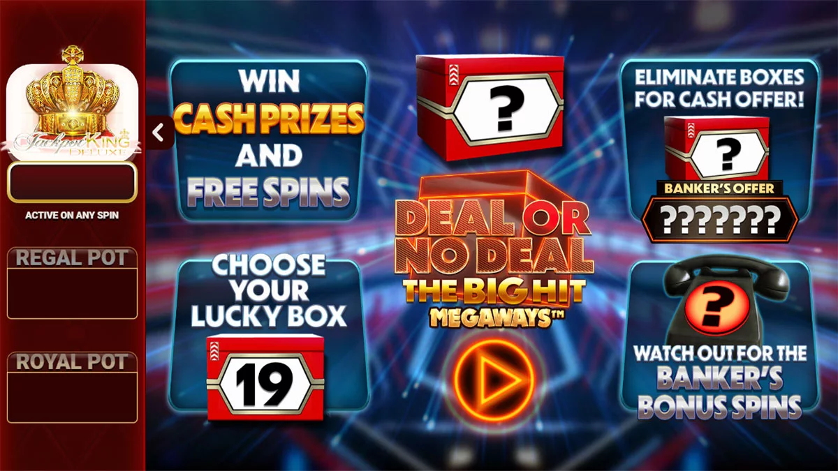 Deal Or No Deal The Big Hit Megaways Bonus Game