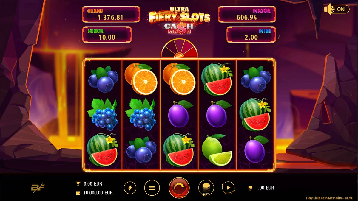 Fiery Slots Cash Mesh Ultra Normal Play