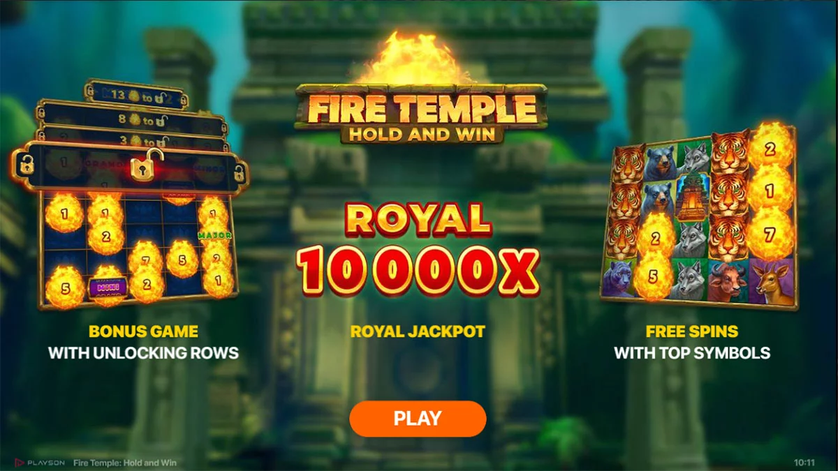 Fire Temple Hold and Win Homescreen