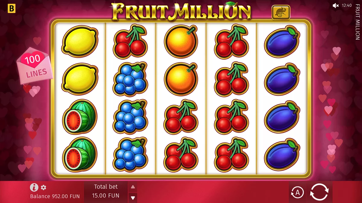 Fruit Million X-mas Edition Base Play