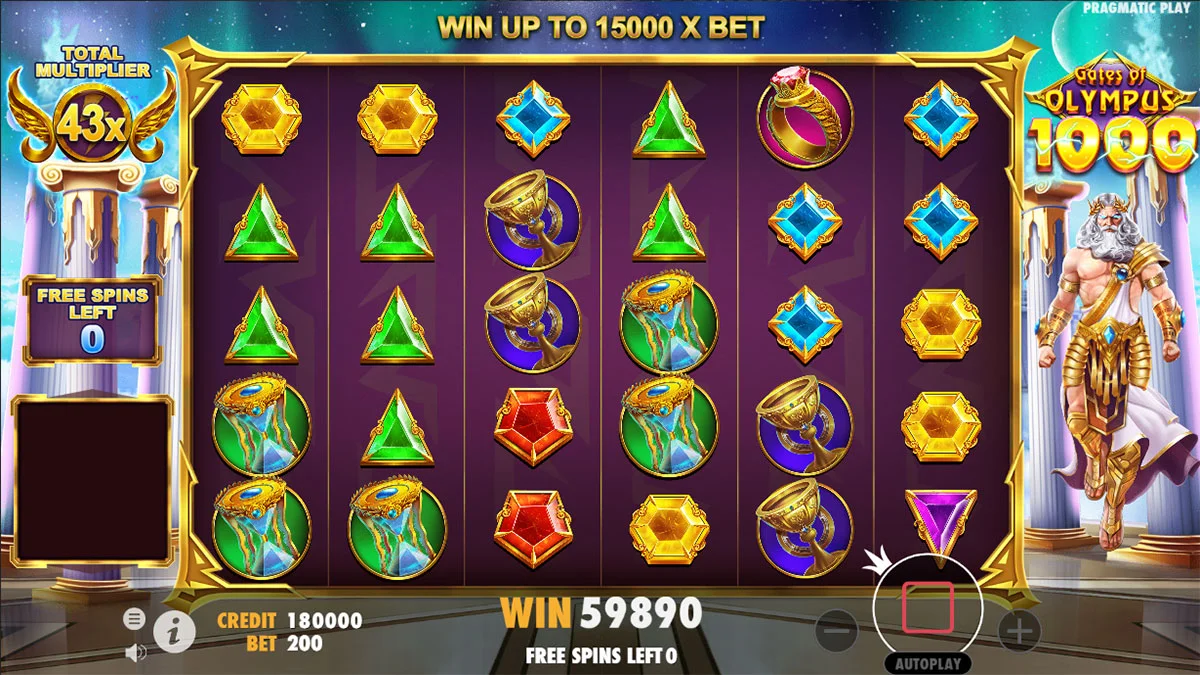 Gates of Olympus 1000 Bonus Round
