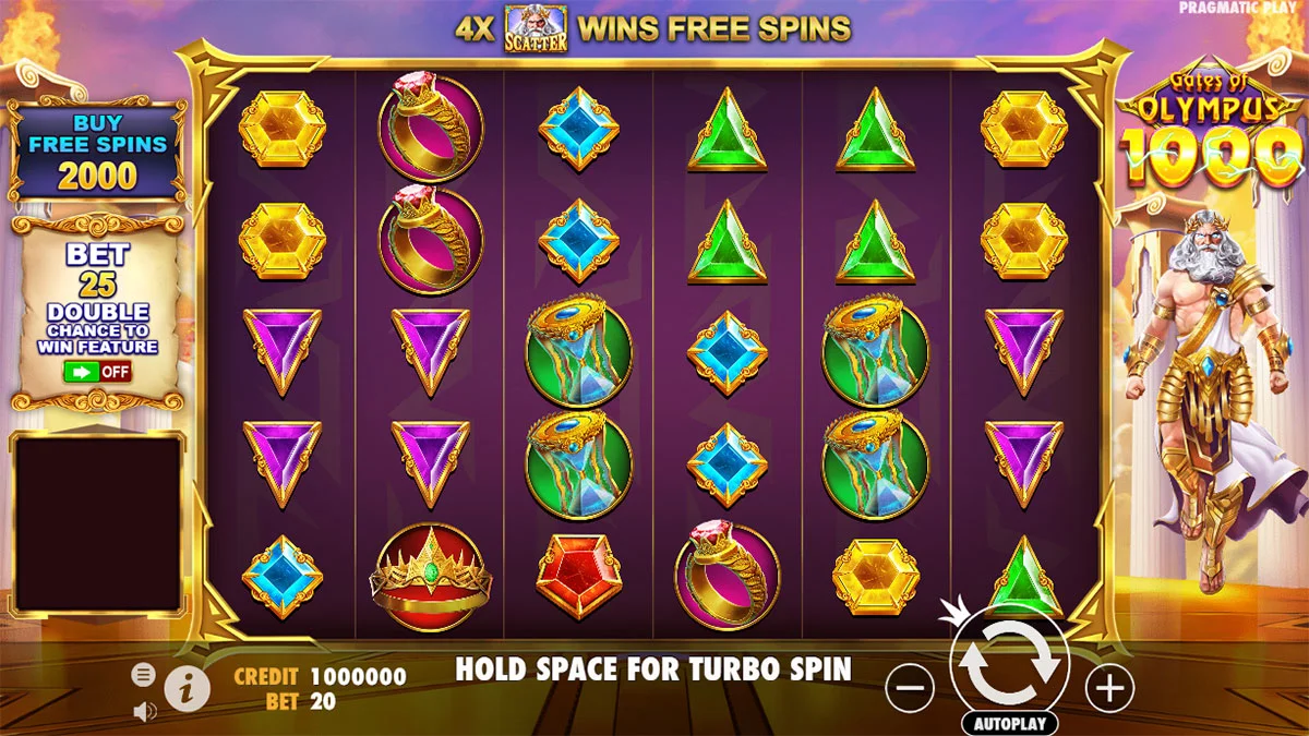 Gates of Olympus 1000 Normal Play