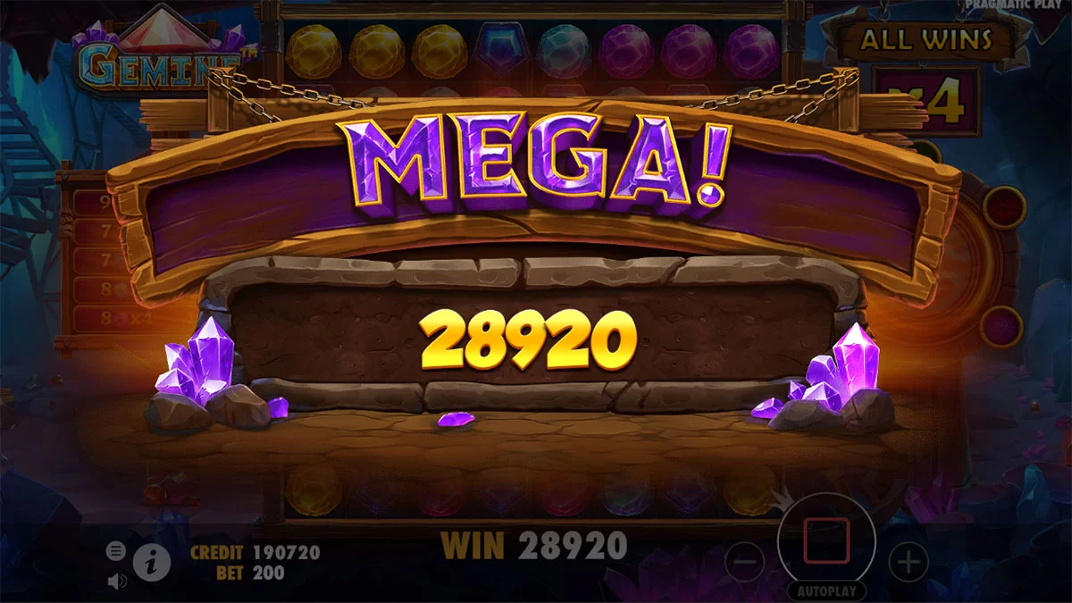 Gemine Mega Win