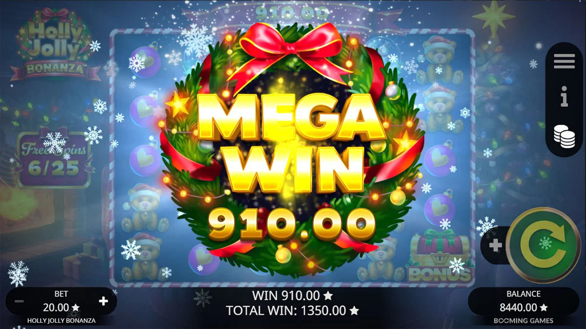 Holly Jolly Bonanza Mega Win