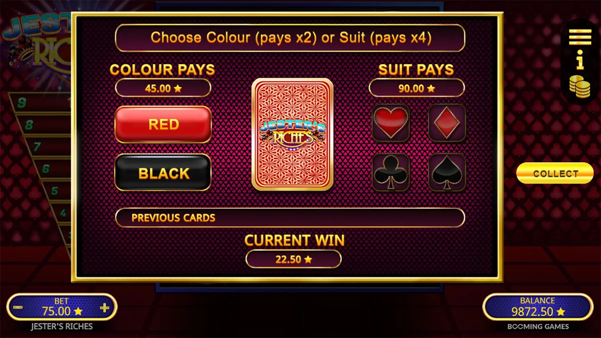 Jesters Riches Gamble