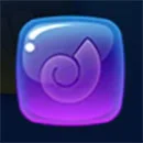 Lucky Otter Symbol Purple