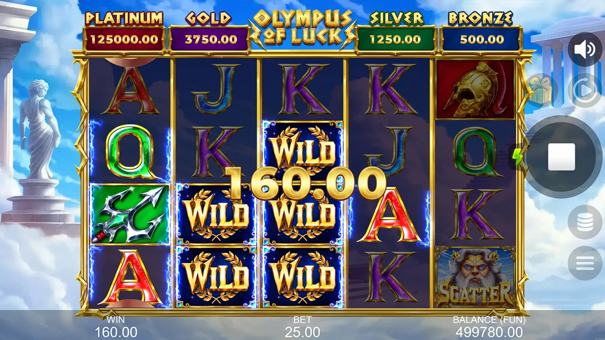 Olympus of Luck Hold The Spin Win