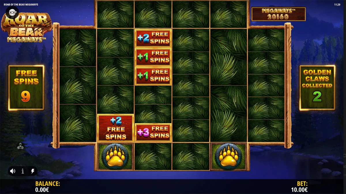 Roar of the Bear Megaways Bonus